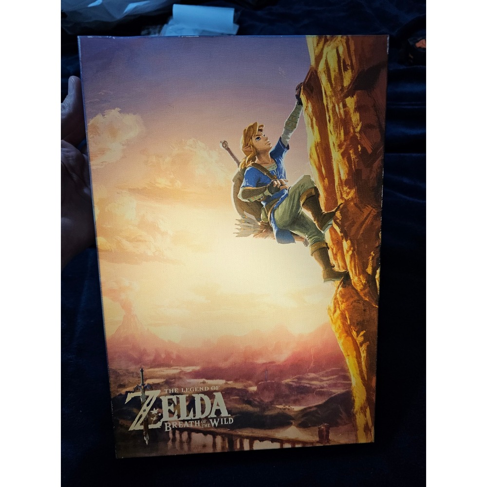 Nintendo Legend of Zelda Breath of the Wild LED Light Up Canvas Wall Art 2017